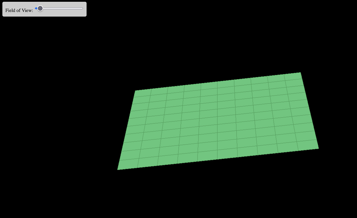 A screenshot of a green tiled board on a black background.